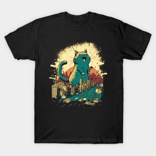 it's not my fault! Catzilla T-Shirt